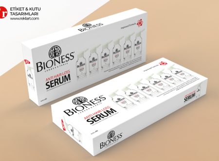Bioness Serum Kutu Tasarimi