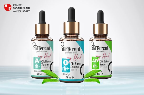 Different Serum Etiket Tasarimi 2