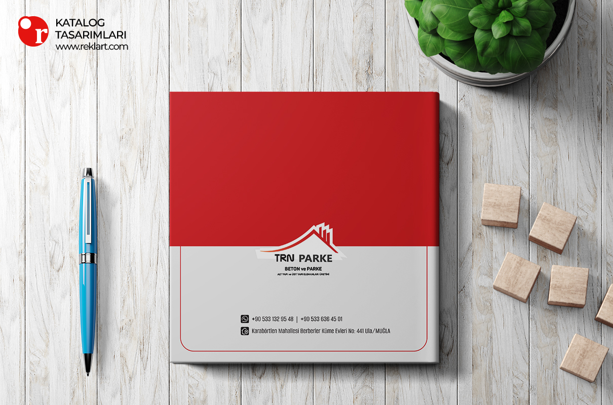 TRN Madlen Beton ve Parke Üretim Katalog Tasarımı